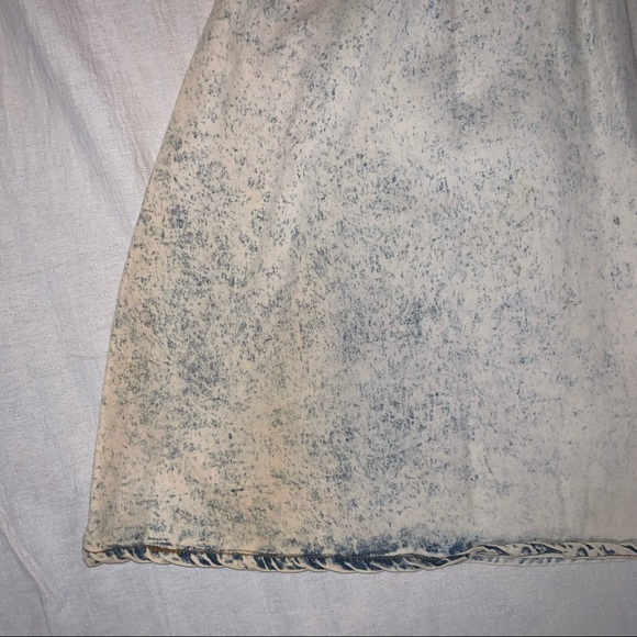 Vintage 80’s Denim Stone Washed Skirt - Picture 7 of 8